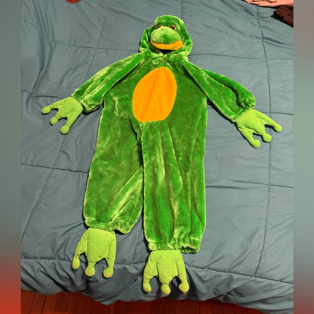 Toddler chosun frog costume S 2-3 read desc